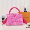 693074526e68136f4d9a60eb Upgraded Red M21726 Louis Vuitton x Yayoi Kusama Collaboration Capsule Collection Capucines MM Handbag