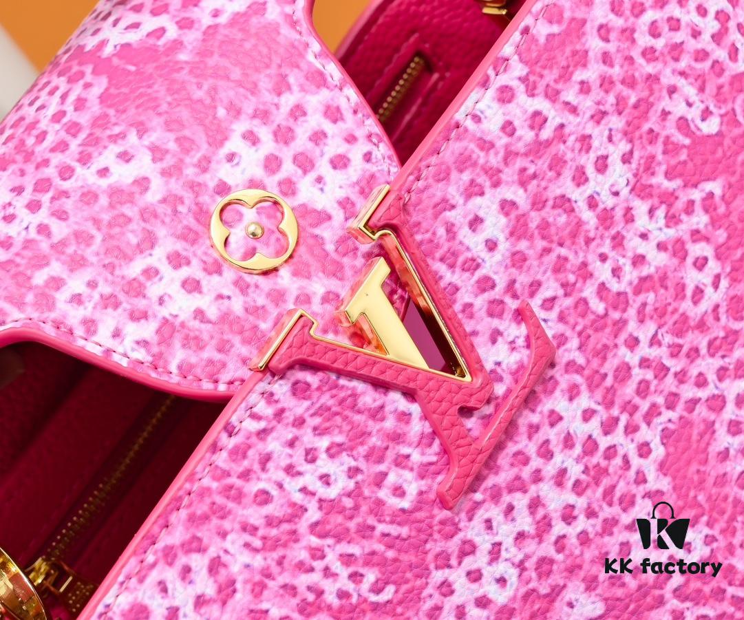 693074556e68136f4d9a60f3 Upgraded Red M21726 Louis Vuitton x Yayoi Kusama Collaboration Capsule Collection Capucines MM Handbag