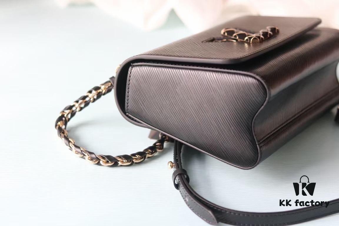 693074576e68136f4d9a60f7 LV Twist Medium Handbag in Epi Grained Leather - Premium Original Quality