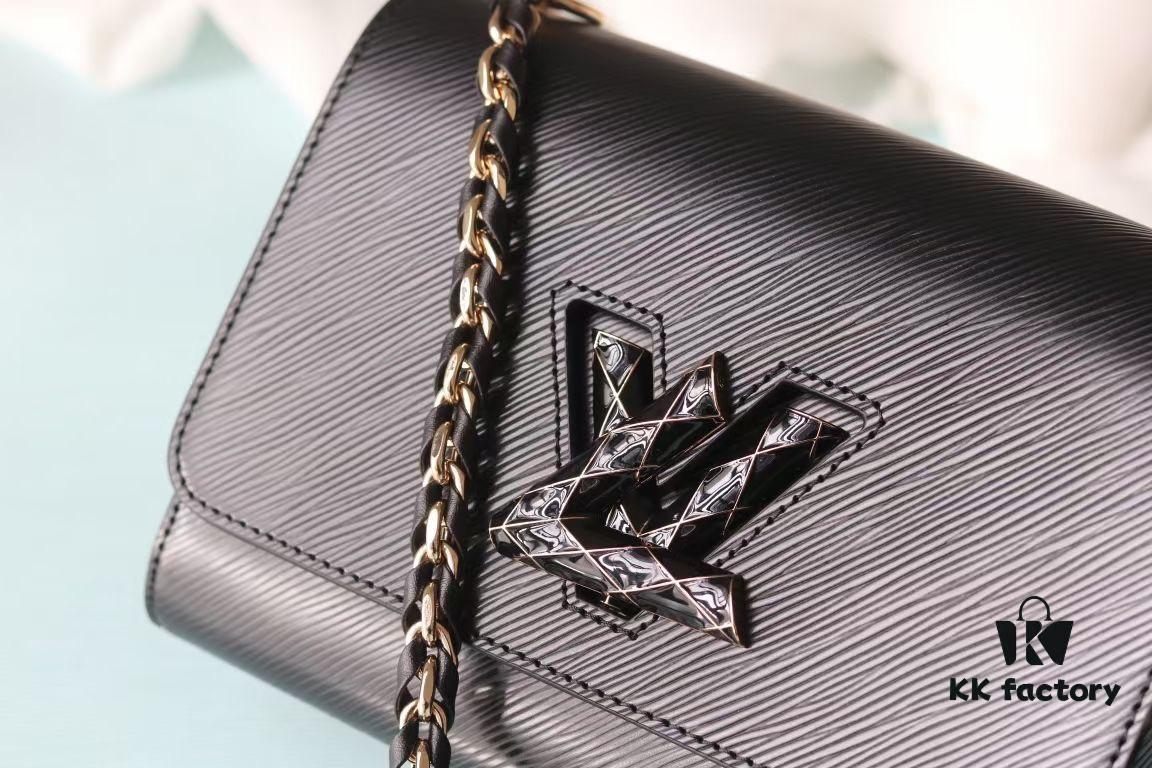 693074576e68136f4d9a60f8 LV Twist Medium Handbag in Epi Grained Leather - Premium Original Quality