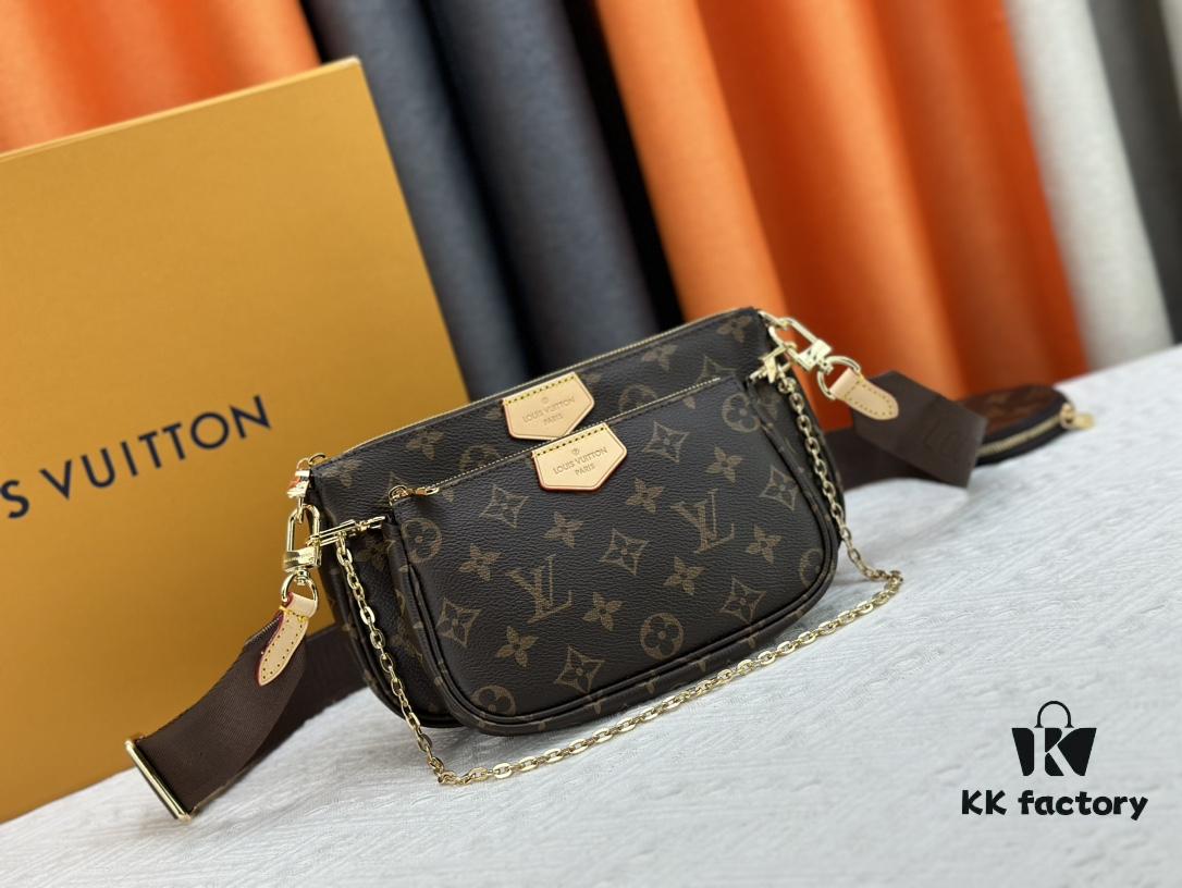 693074766e68136f4d9a613c Exclusive Background Classic Style Guangzhou Goods M44813 M44840 M44823 Multi Pochette Accessories Bag