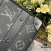 693074b46e68136f4d9a61c1 Upgraded Version 🔥 M45935 59163 Handle Soft Trunk Handbag crafted from Louis Vuitton's iconic Monogram Macassar canvas, featuring stud details at corners and leather-reinforced straps that evoke the brand's trunk-making heritage. Its clean silhouette and detachable shoulder strap offer effortless carry for small electronics and daily essentials. The wide-opening design ensures easy access to contents.