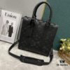 693074ba6e68136f4d9a61cd Upgraded Version 59960 Embossed 46098 Black Flower Full Edition New Sac Plat Cross Handbag