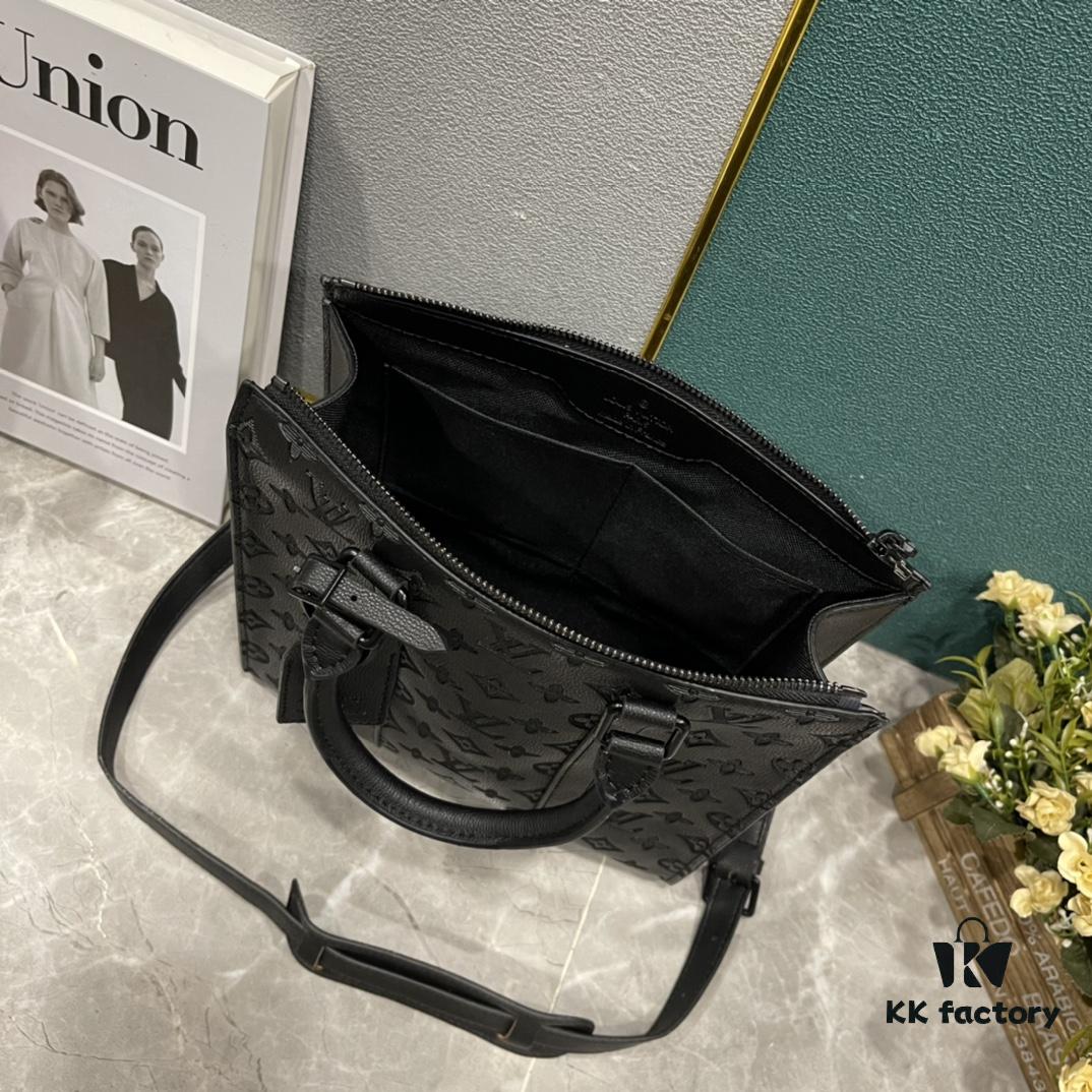 693074bd6e68136f4d9a61d4 Upgraded Version 59960 Embossed 46098 Black Flower Full Edition New Sac Plat Cross Handbag