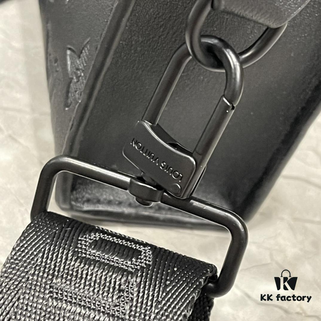 693074c06e68136f4d9a61db Upgraded 2-Piece Set M64608 M81115 M81972 M81124 M81753 M81431, Inspired by Louis Vuitton Pochette Voyage Clutch in Monogram Shadow Leather