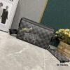 693074c46e68136f4d9a61e1 Upgraded 2-Piece Set M64608 M81115 M81972 M81124 M81753 M81431, Inspired by Louis Vuitton Pochette Voyage Clutch in Monogram Shadow Leather