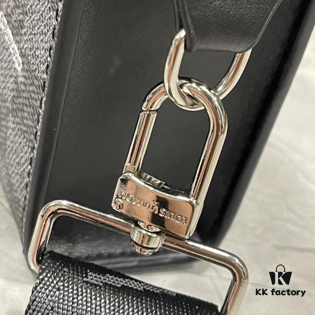 693074c56e68136f4d9a61e2 Upgraded 2-Piece Set M64608 M81115 M81972 M81124 M81753 M81431, Inspired by Louis Vuitton Pochette Voyage Clutch in Monogram Shadow Leather