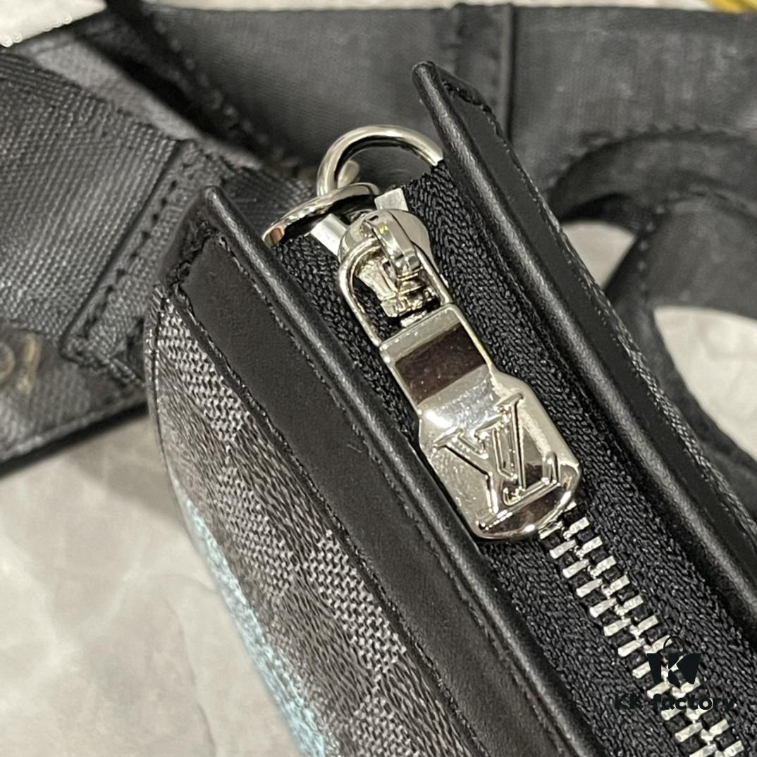 693074c66e68136f4d9a61e6 Upgraded 2-Piece Set M64608 M81115 M81972 M81124 M81753 M81431, Inspired by Louis Vuitton Pochette Voyage Clutch in Monogram Shadow Leather