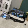 693074c76e68136f4d9a61e7 Upgraded 2-Piece Set M64608 M81115 M81972 M81124 M81753 M81431 Inspired by Louis Vuitton Pochette Voyage Clutch in Monogram Shadow Leather