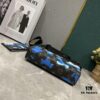 693074c96e68136f4d9a61eb Upgraded 2-Piece Set M64608 M81115 M81972 M81124 M81753 M81431 Inspired by Louis Vuitton Pochette Voyage Clutch in Monogram Shadow Leather