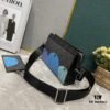 693074d26e68136f4d9a61fb Upgraded 2-Piece Set M64608 M81115 M81972 M81124 M81753 M81431, Inspired by Louis Vuitton Pochette Voyage Clutch, Crafted in Monogram Shadow Leather