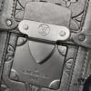 693074d86e68136f4d9a6207 Upgraded Version M82077 M82070 Black Flower, Aged Flower, Full Leather Embossing Latest Model Vertical Trunk Mini Phone Bag