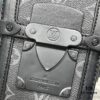 693074dc6e68136f4d9a620e Upgraded Version M82077 M82070 Black Floral, Aged Floral, Full Leather Embossing Latest Model Vertical Trunk Mini Phone Bag