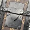 693074e26e68136f4d9a6219 Upgraded Version M82077 M82070 Black Flower, Old Flower, Full Leather Embossing Latest Vertical Trunk Mini Bag