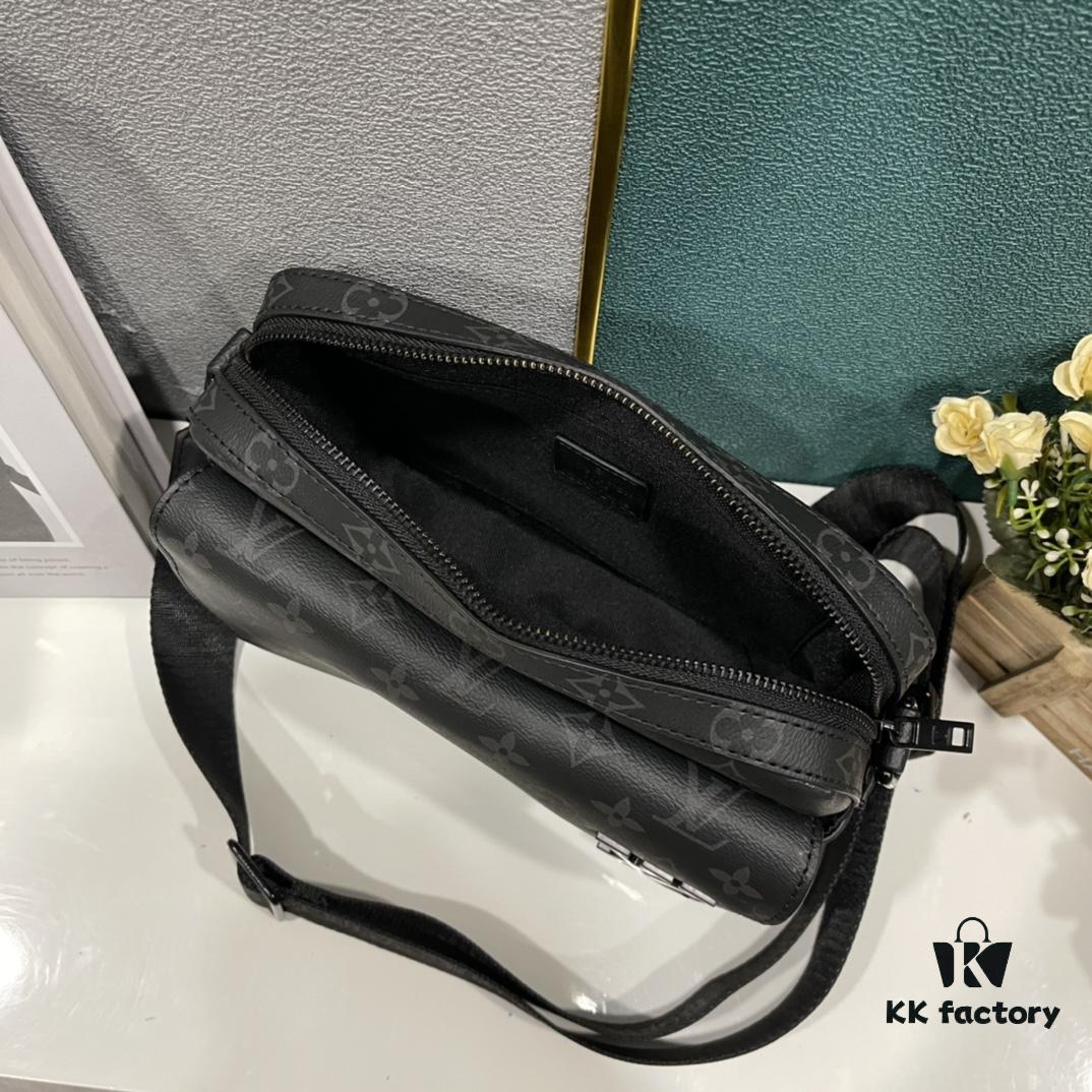 693075026e68136f4d9a625a Upgraded M22482 M22611 Latest Fastline Messenger Bag in Soft Cow Leather