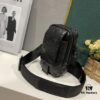 6930750a6e68136f4d9a6266 Upgraded Version! Latest Release! M81321 M81323 M81005 Black Gray Floral, Black Embossed, Gray Embossed FLAP DOUBLE Phone Bag — A Collaboration Between Japanese Designer and DJ Nigo and Virgil Abloh for the NIGO® x Louis Vuitton Capsule Collection. This Flap Double phone bag features a black-silver two-tone design with a flap-style messenger silhouette, ideal for carrying your phone and daily essentials.