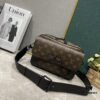 6930750e6e68136f4d9a626d Upgraded M46795 M23742 Black Floral Embossed Men's Latest Messenger Bag Steamer Collection