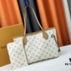 693075226e68136f4d9a6292 M40995 M40994 White Flower Parent-Child Bag Classic Shopping Bag Louis Vuitton New Neverfull