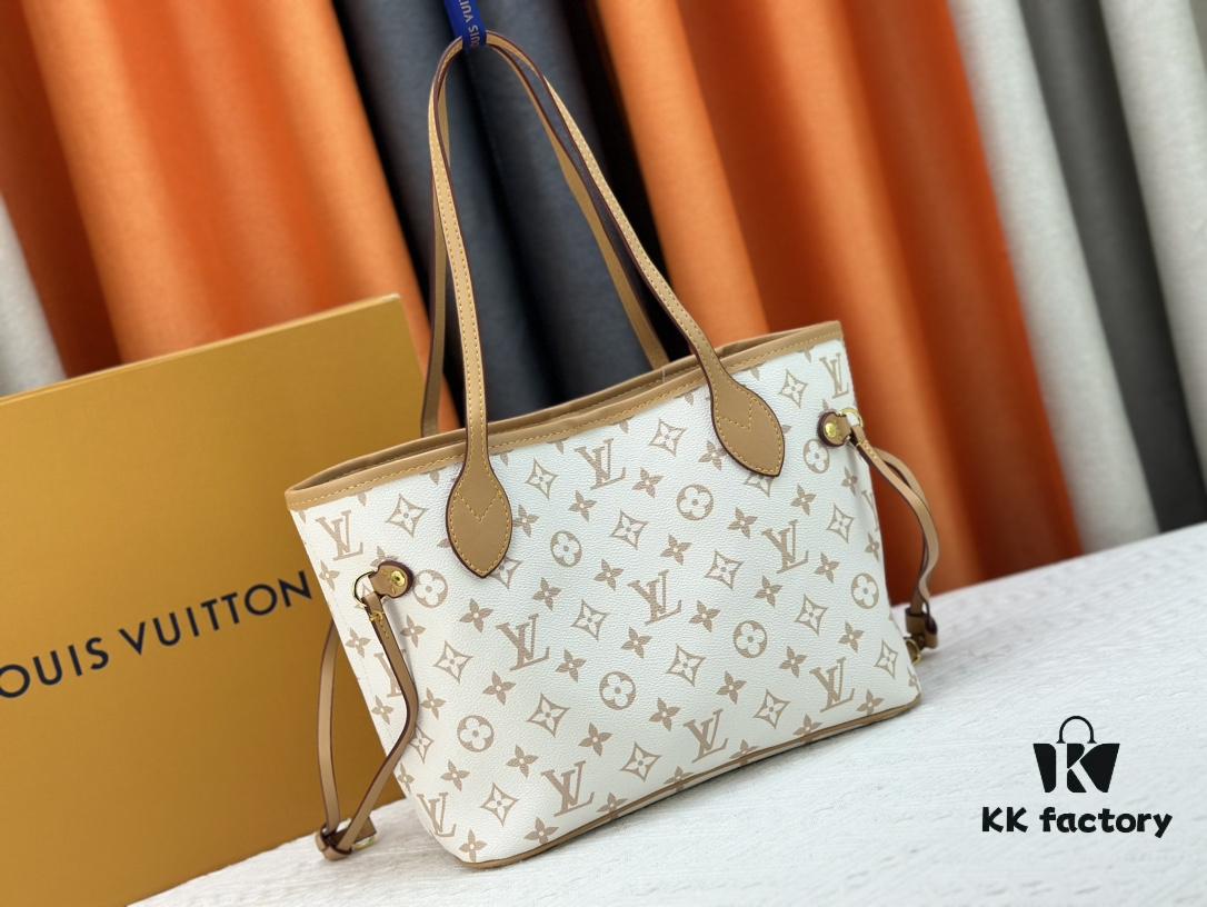 693075236e68136f4d9a6294 M40995 M40994 White Flower Parent-Child Bag Classic Shopping Bag Louis Vuitton New Neverfull