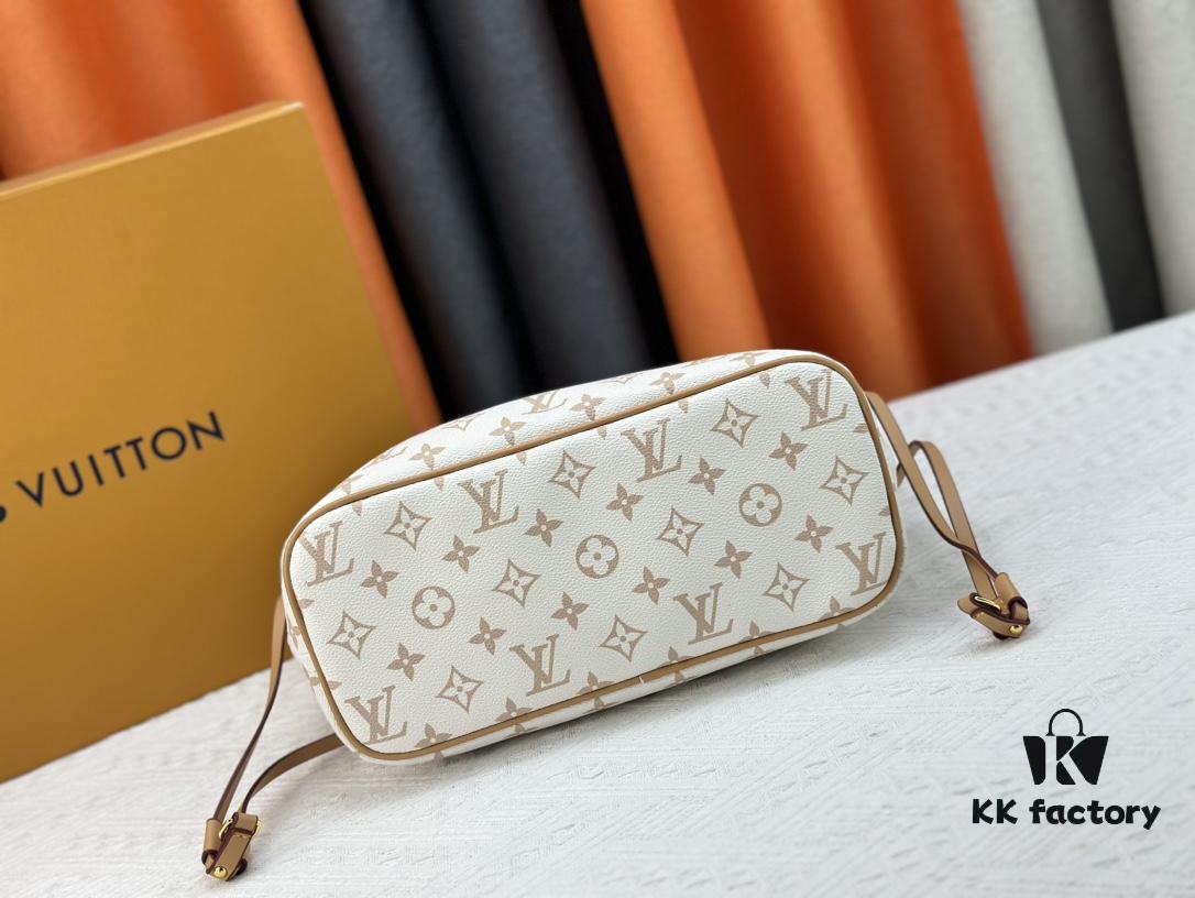 693075256e68136f4d9a6298 M40995 M40994 White Flower Parent-Child Bag Classic Shopping Bag Louis Vuitton New Neverfull
