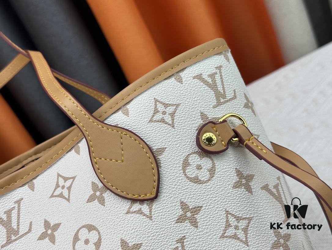 693075256e68136f4d9a6299 M40995 M40994 White Flower Parent-Child Bag Classic Shopping Bag Louis Vuitton New Neverfull