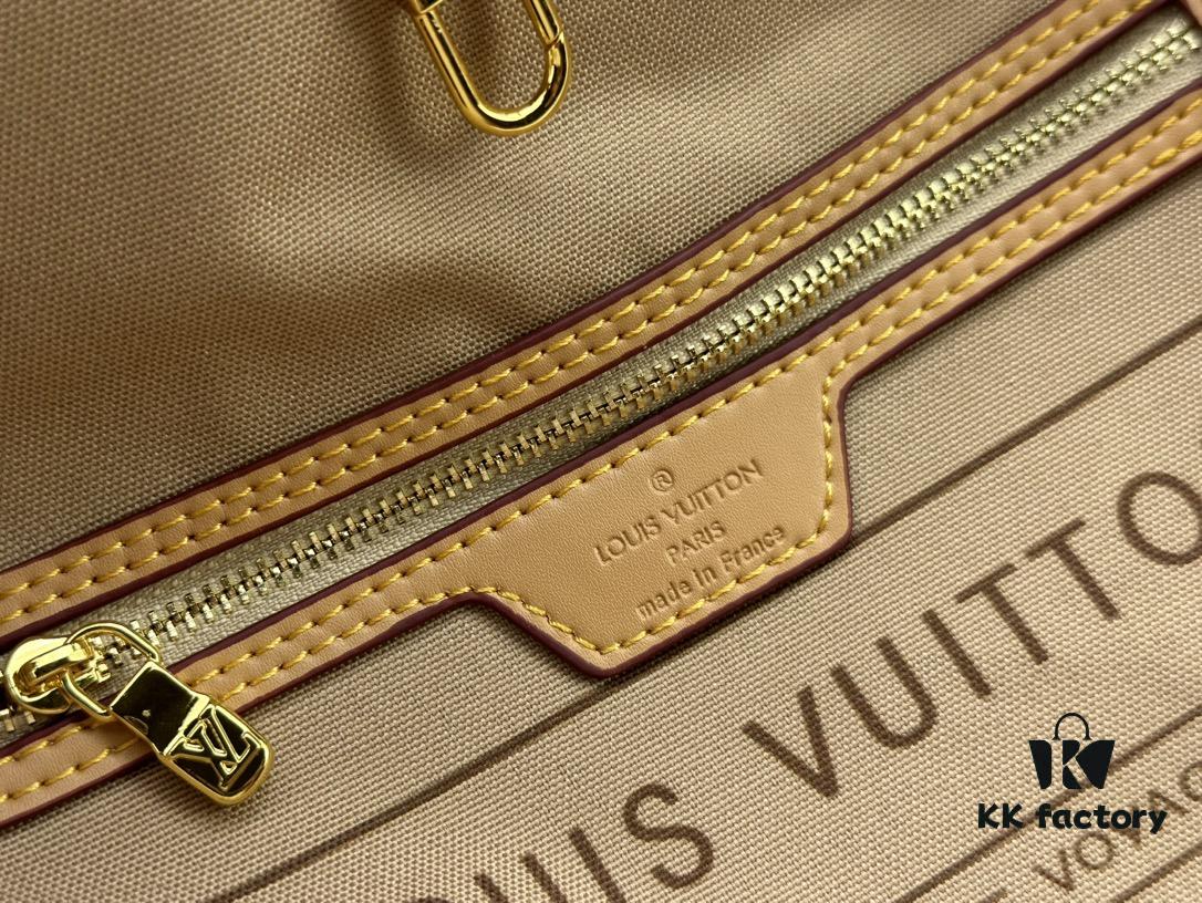 693075266e68136f4d9a629a M40995 M40994 White Flower Parent-Child Bag Classic Shopping Bag Louis Vuitton New Neverfull