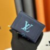 693075436e68136f4d9a62da LV Top Replica M80152 Cléa Wallet in Monogram Empreinte Soft Grained Calfskin with Signature Pattern