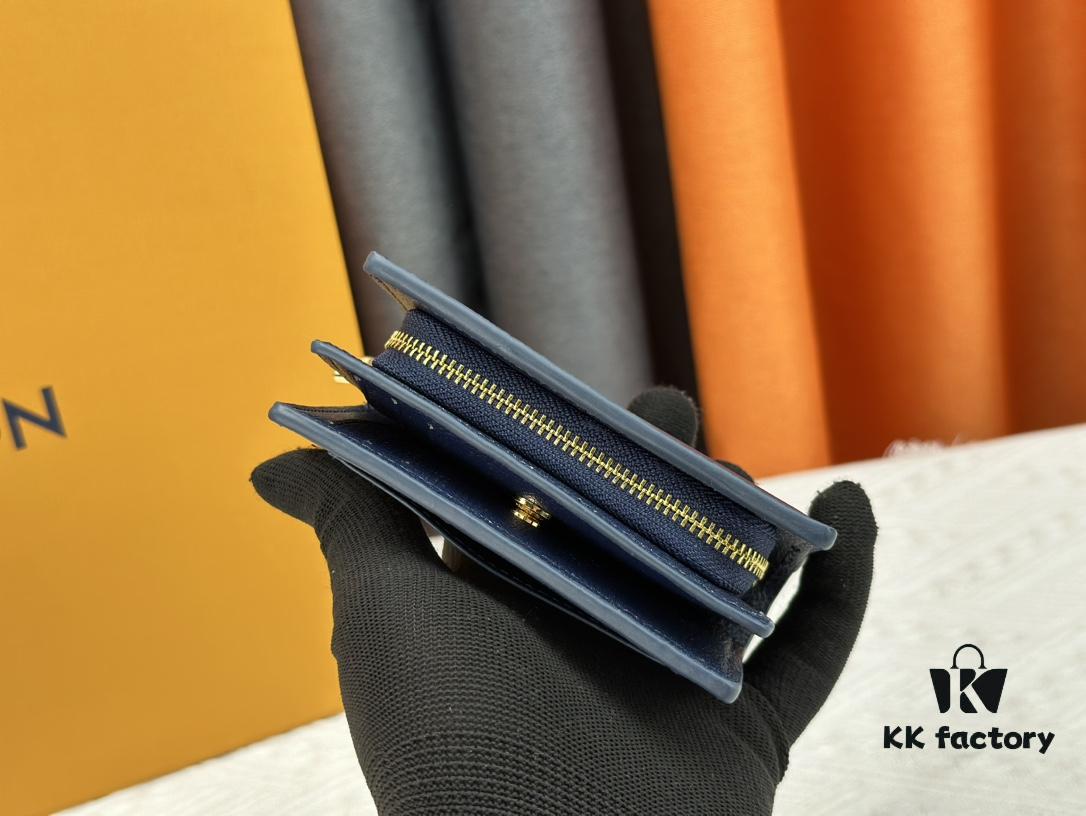693075436e68136f4d9a62db LV Top Replica M80152 Cléa Wallet in Monogram Empreinte Soft Grained Calfskin with Signature Pattern