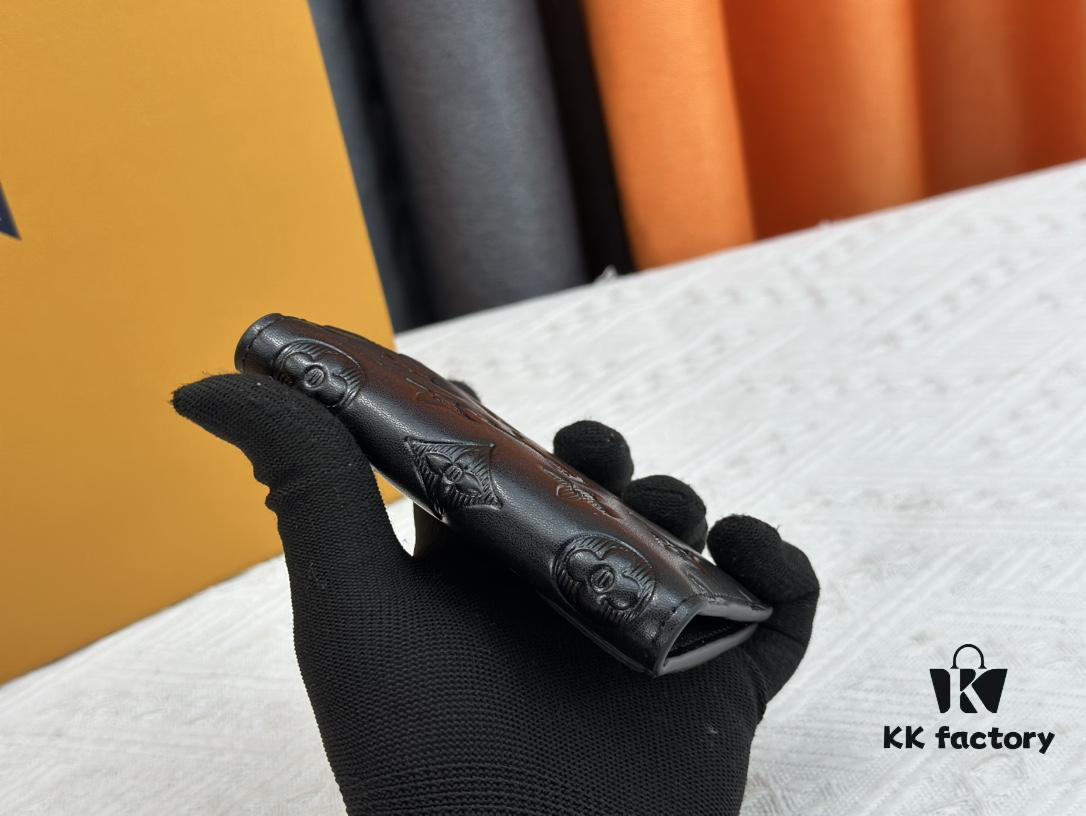 M62899 Wallet: This compact wallet reinterprets the classic design with Monogram Shadow leather. Soft cowhide is embossed with Louis Vuitton's iconic Monogram pattern, while interior compartments and card slots provide organized storage for everyday essentials.