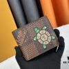 Original Wallet [60895 Large Grid Silk Screen, Actual Product Photography, Original Background] M62901 Louis Vuitton Multiple Wallet