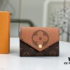 M80725 Yellow Flower New Color-Block Coin Purse