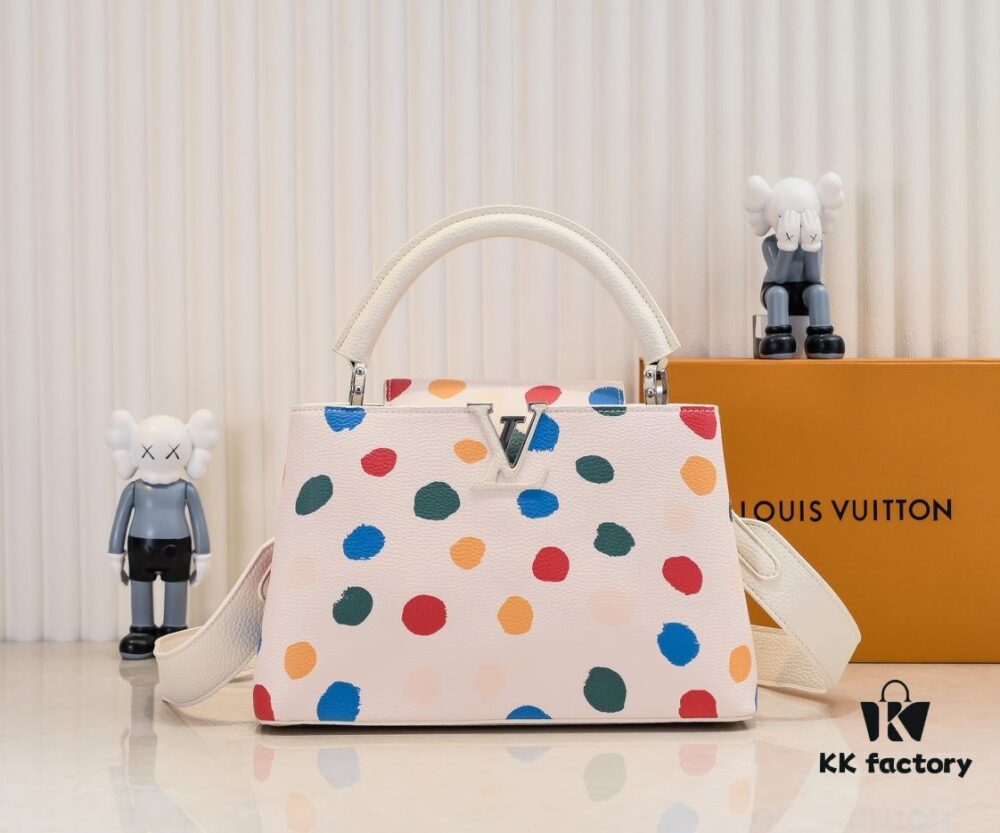 693075686e68136f4d9a6333 Upgraded M21665 LV x YK Capucines Medium Handbag