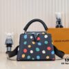 6930756b6e68136f4d9a633c Upgraded M21663 LV x YK Capucines Small Handbag