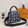 6930756d6e68136f4d9a633d Upgraded M21663 LV x YK Capucines Small Handbag