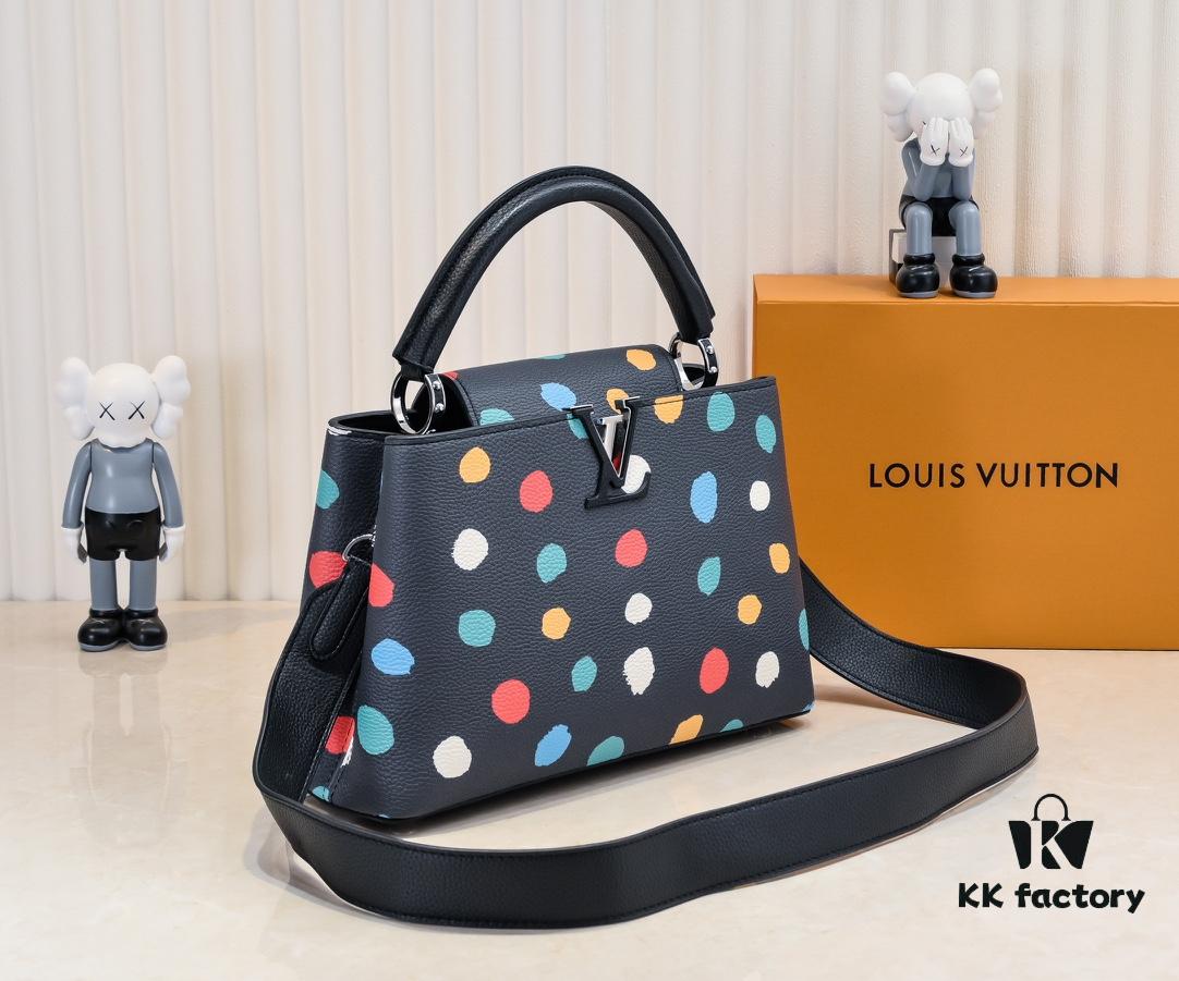 693075706e68136f4d9a6346 Upgraded M21665 LV x YK Capucines Medium Handbag