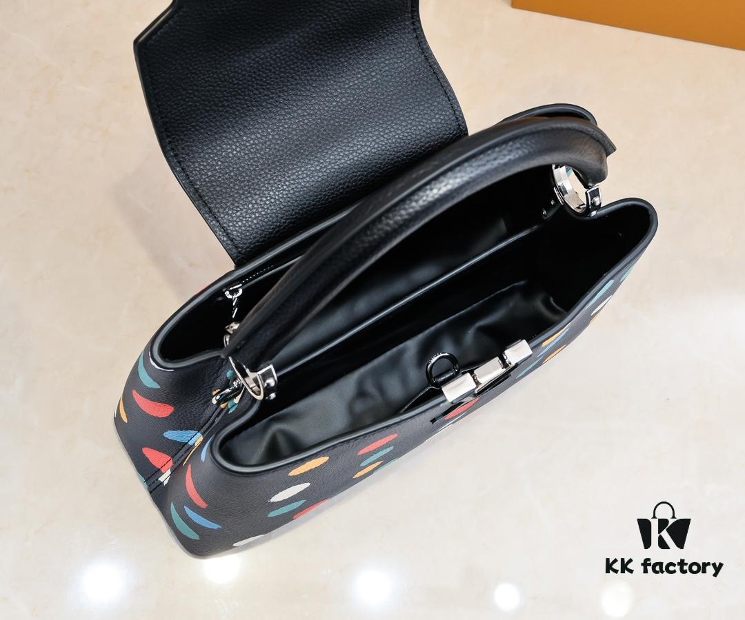 693075746e68136f4d9a634a Upgraded M21665 LV x YK Capucines Medium Handbag