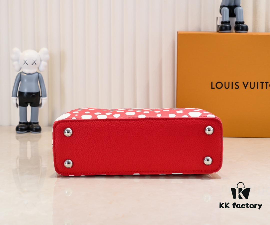 693075756e68136f4d9a634d Upgraded M21663 LV x YK Capucines Small Handbag