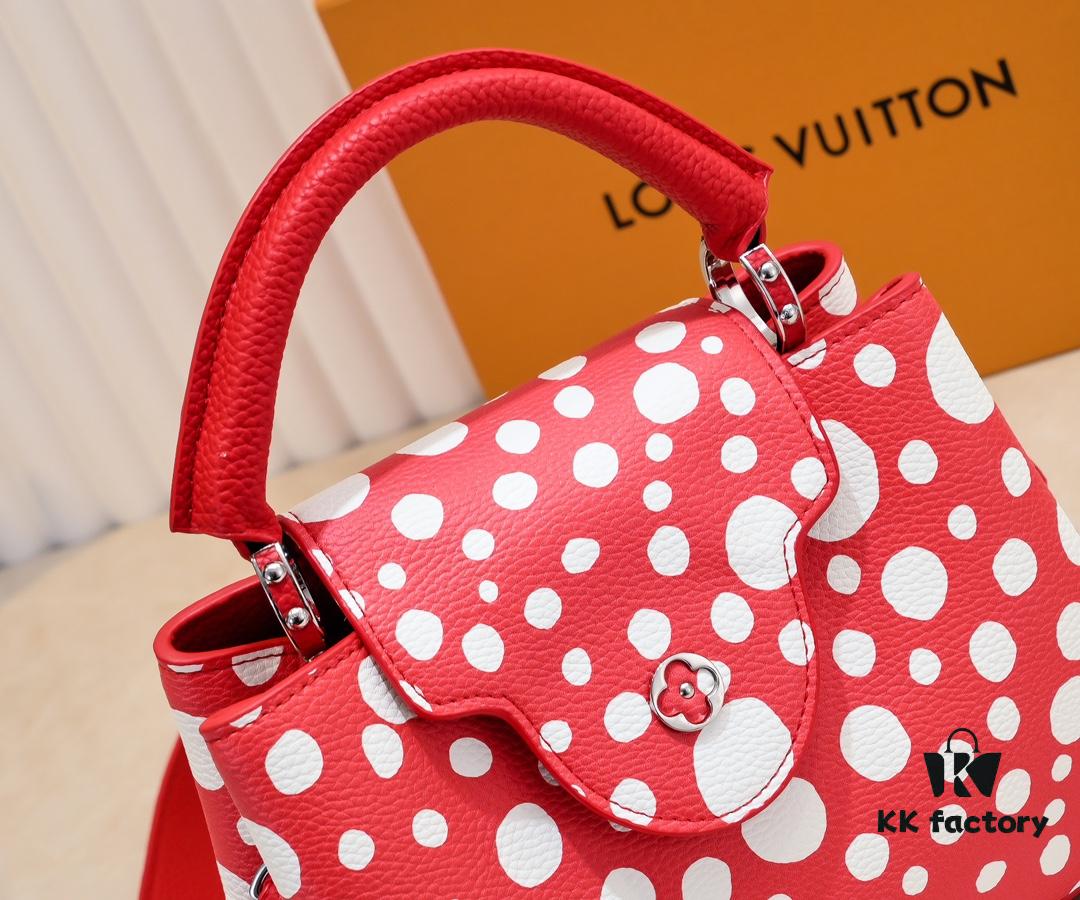 693075796e68136f4d9a6357 Upgraded M21663 LV x YK Capucines Small Handbag