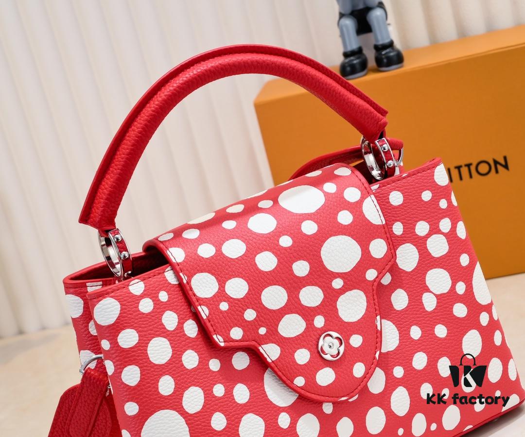 6930757b6e68136f4d9a635b Upgraded M21665 LV x YK Capucines Medium Handbag