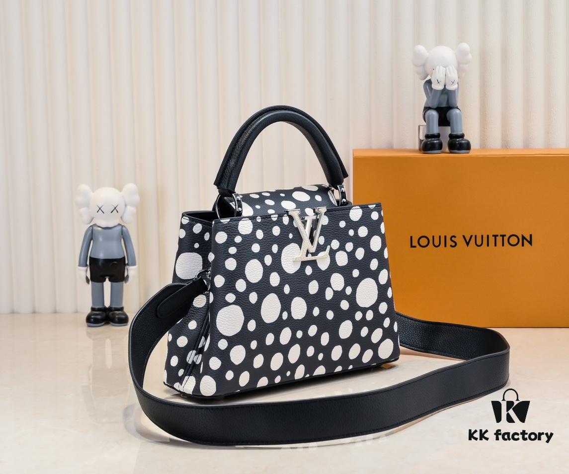 6930757e6e68136f4d9a635e Upgraded M21663 LV x YK Capucines Small Handbag