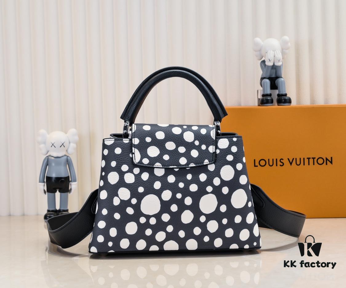 6930757e6e68136f4d9a6362 Upgraded M21663 LV x YK Capucines Small Handbag