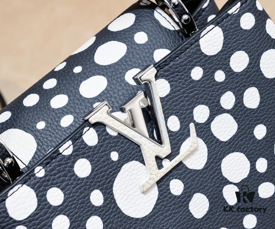 693075806e68136f4d9a6363 Upgraded M21663 LV x YK Capucines Small Handbag