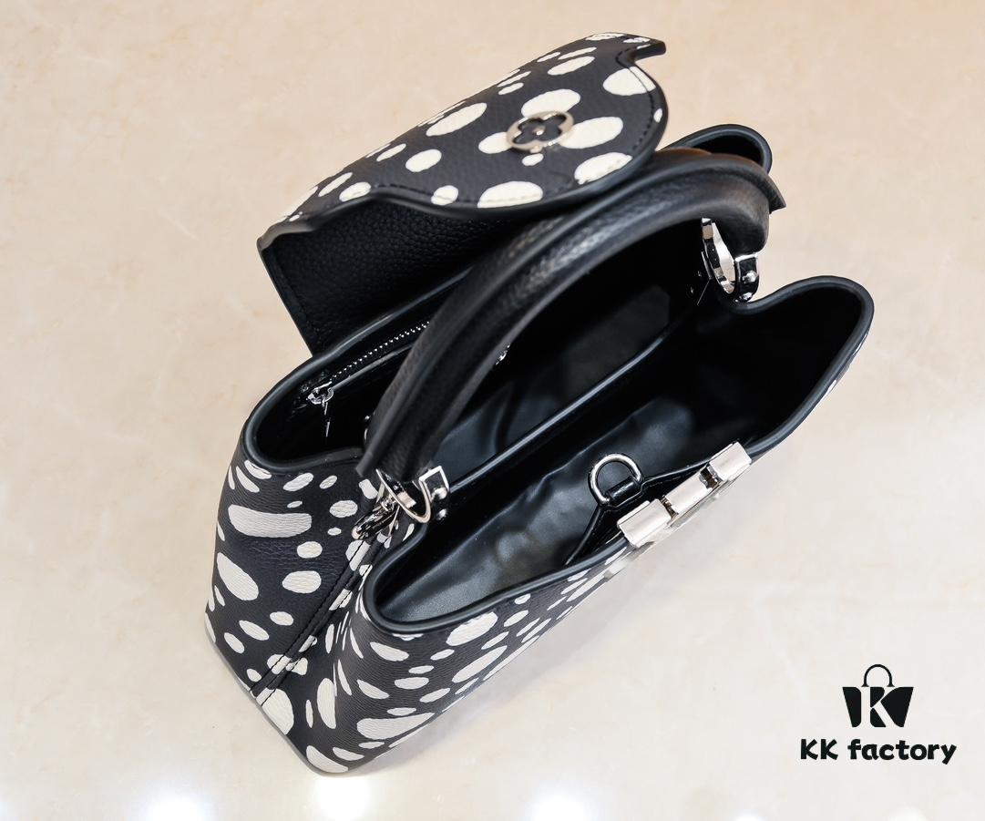 693075826e68136f4d9a6365 Upgraded M21663 LV x YK Capucines Small Handbag