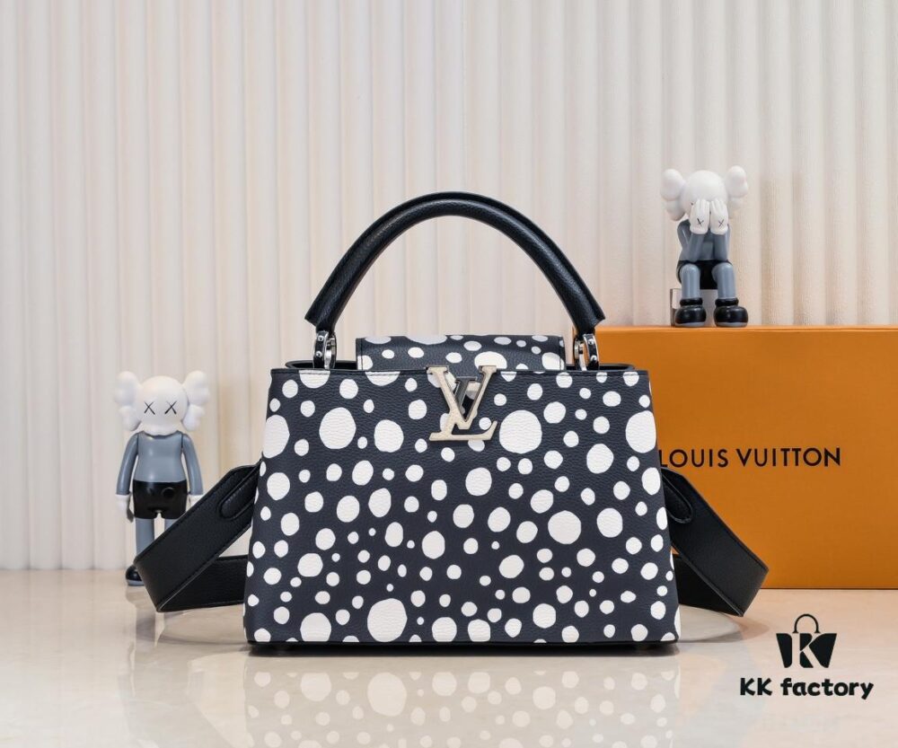 693075836e68136f4d9a6367 Upgraded M21665 LV x YK Capucines Medium Handbag