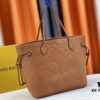 Upgraded Original Version [Exclusive Real-shot M45686 M40995] Petite Floral Pattern Classic Louis Vuitton New Neverfull Tote Bag