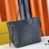 Upgraded Original Version [Exclusive Real Shot M45686 M40995] Small Floral Pressed Louis Vuitton New Neverfull Tote Bag