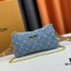 693075aa6e68136f4d9a63b0 M83003 M83532 Premium Original Monogram New Denim Liv Pochette Fits Snugly on Arm