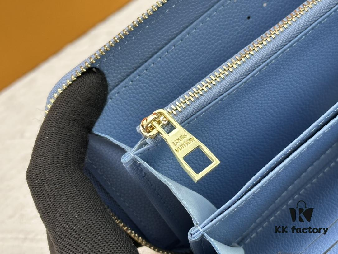 693075c46e68136f4d9a63e6 Wallet M60017 New Women's Zipper Pouch