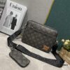 693075c96e68136f4d9a63f0 Upgraded M46340 69443 45320 2022 Official New Arrival 3D Printed Trio Messenger Bag Embodying the Trendy Charm of Damier Spray