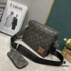 693075ca6e68136f4d9a63f1 Upgraded M46340 69443 45320 2022 Official New Arrival 3D Printed Trio Messenger Bag Embodying the Trendy Charm of Damier Spray